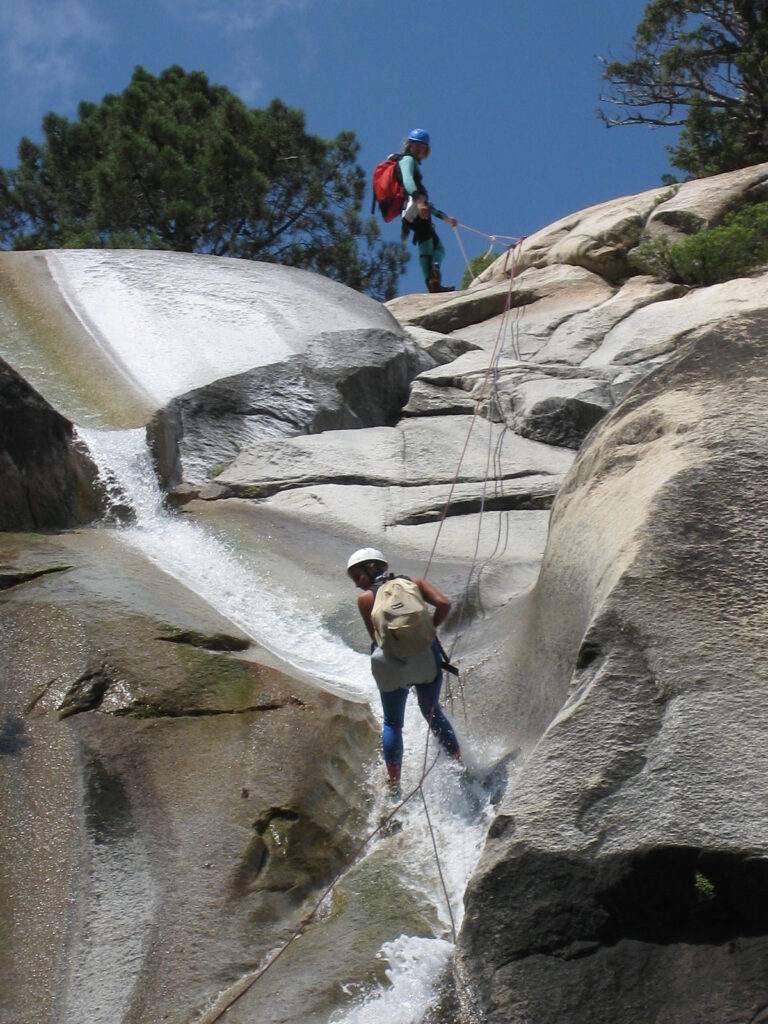 canyoning acquatico