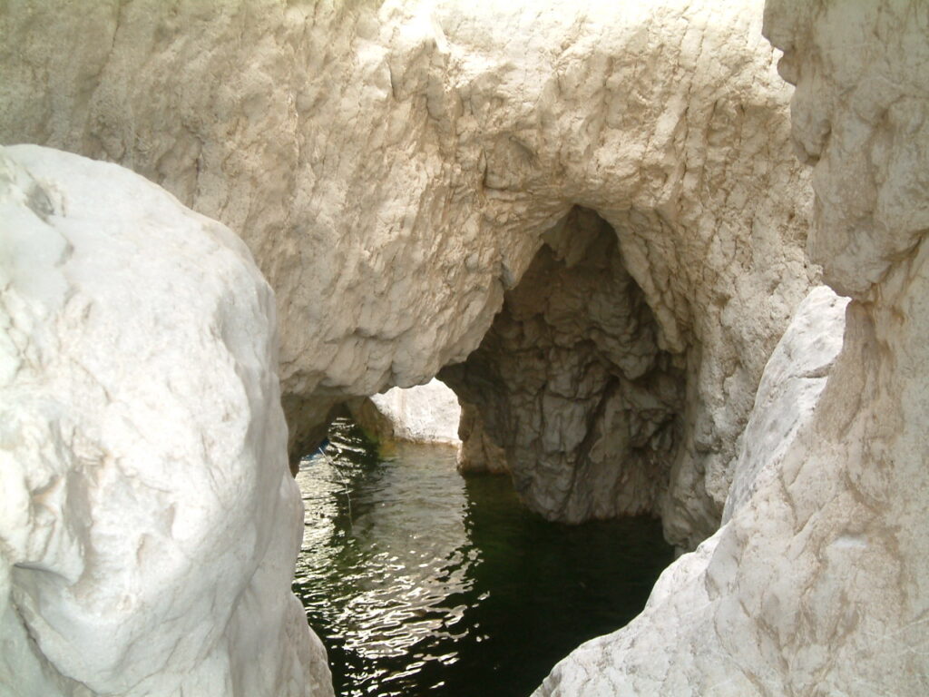 discesa Flumineddu lago sotterraneo